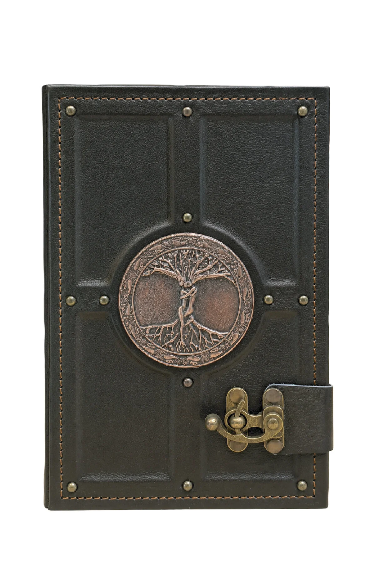 Hakiki Deri El Yapımı Defter – DÖRT ELEMENT (Gece Serisi)