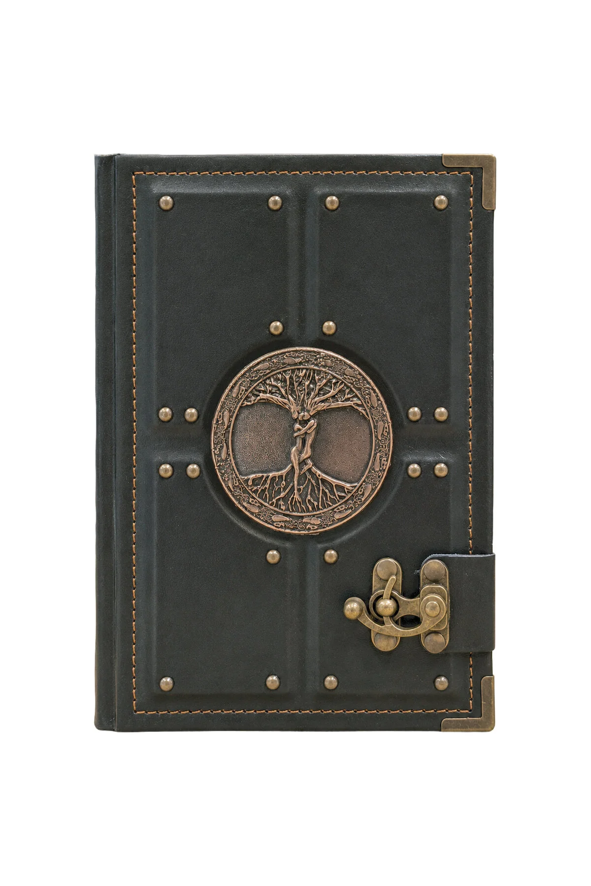 Hakiki Deri El Yapımı Defter – VALHALLA (Gece Serisi)