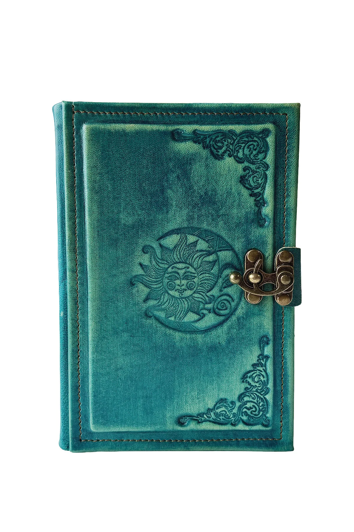 Hakiki Deri El Yapımı Defter – ZAMANIN DENGESİ (Eskitme Detaylı)